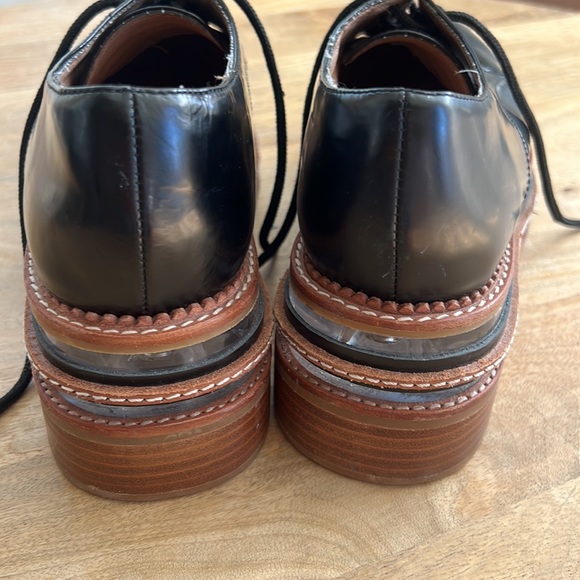 Jeffrey Campbell ‘Jagger’ Black Leather Oxfords, 9 - Picture 5 of 11